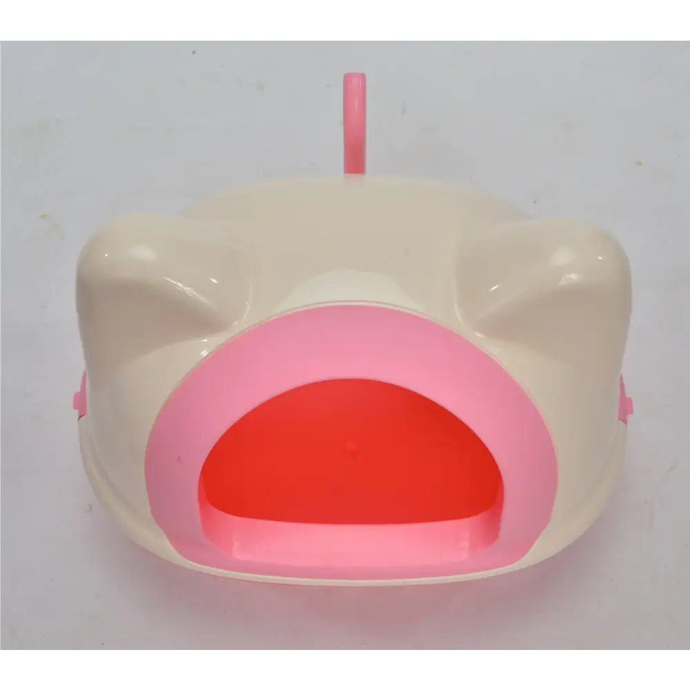 YES4PETS Medium Hooded Cat Toilet Litter Box Tray House With Scoop Pink - Pet Care > Cat Supplies > Cat Litter