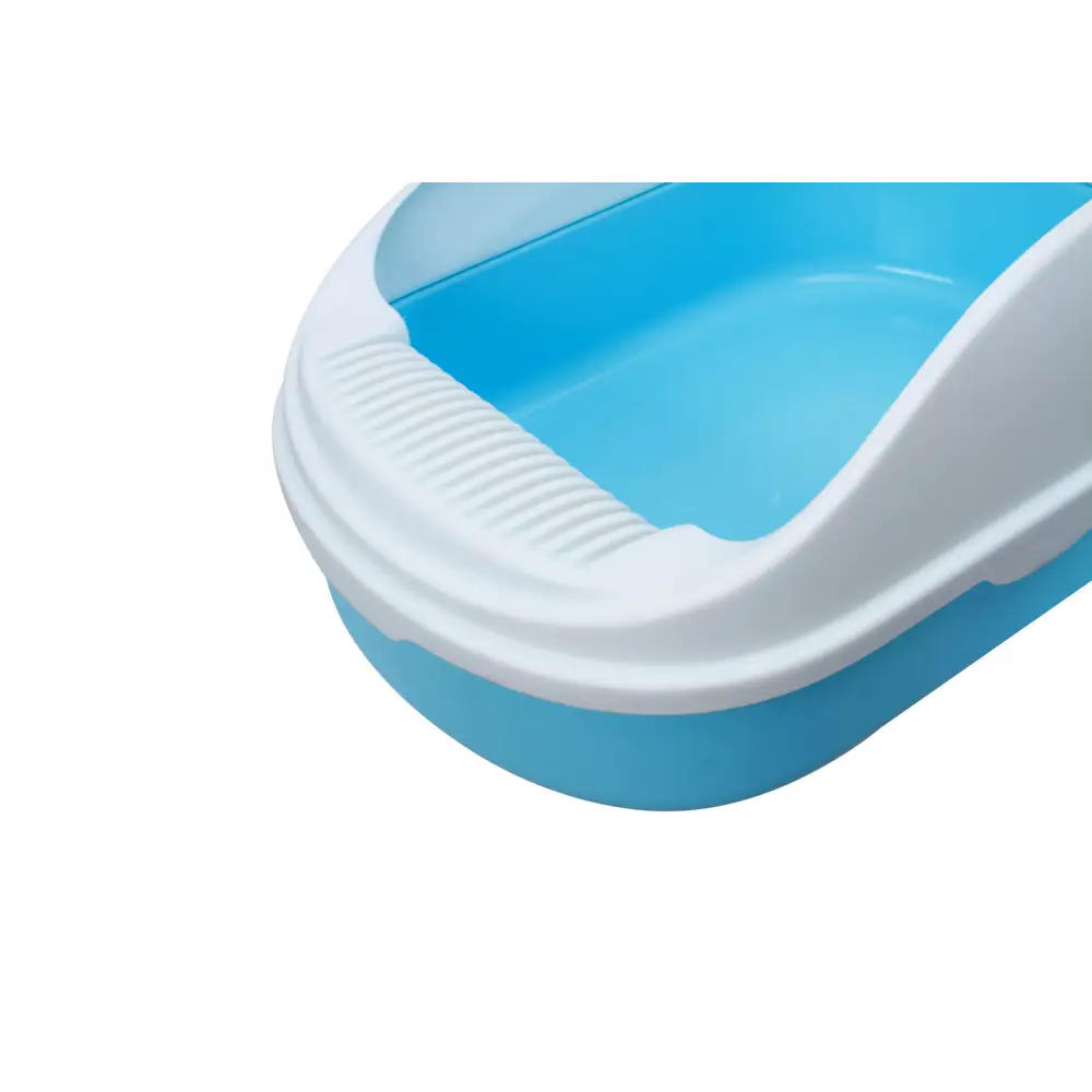YES4PETS Medium Portable Cat Toilet Litter Box Tray with Scoop Blue - Pet Care > Cat Supplies > Cat Litter