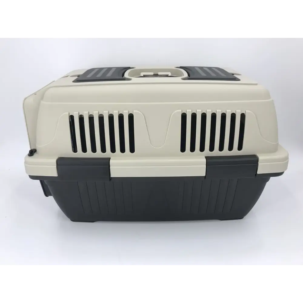 YES4PETS Medium Portable Dog Cat Pet Carrier Travel Bag Cage + Safety Lock & Food Box - Pet Care > Cat Supplies > Cat