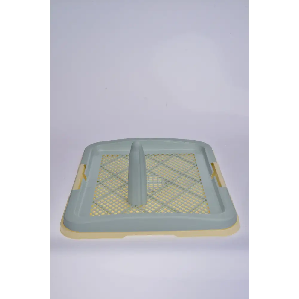 YES4PETS Medium Portable Dog Potty Training Tray Pet Puppy Toilet Trays Loo Pad Mat Blue - Pet Care > Dog Supplies >