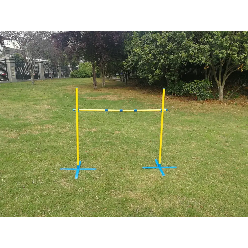 YES4PETS Portable Dog Puppy Training Practice Jump Bar Poles Agility Post - Pet Care > Dog Supplies > Dog Playpens &