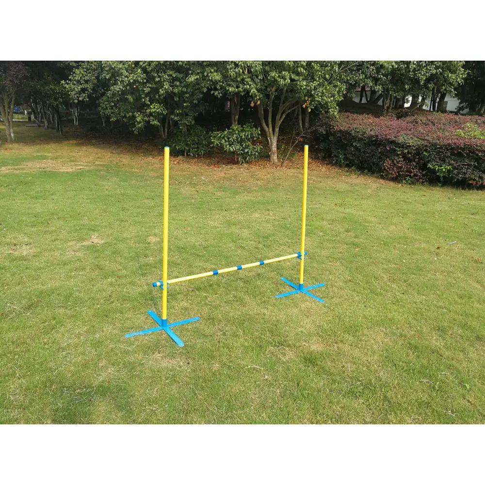 YES4PETS Portable Dog Puppy Training Practice Jump Bar Poles Agility Post - Pet Care > Dog Supplies > Dog Playpens &
