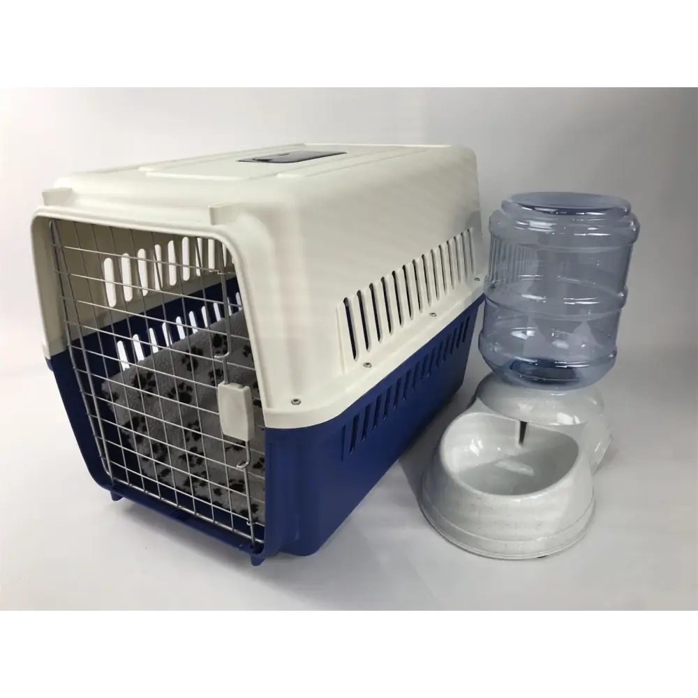 YES4PETS XL Dog Puppy Cat Crate Pet Carrier Cage W Mat & Water Dispenser 72x53x53cm - Pet Care > Cat Supplies > Cat