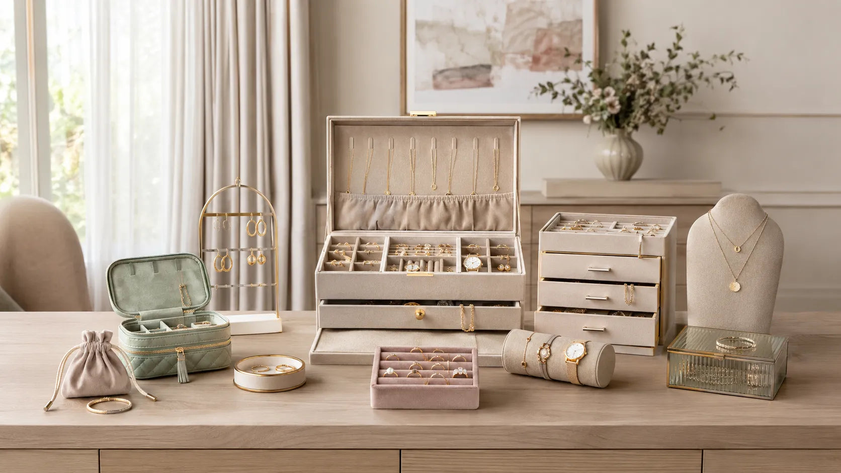 Jewellery Boxes & Storage