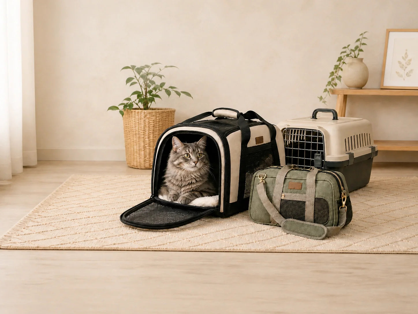 Cat Carriers & Crates