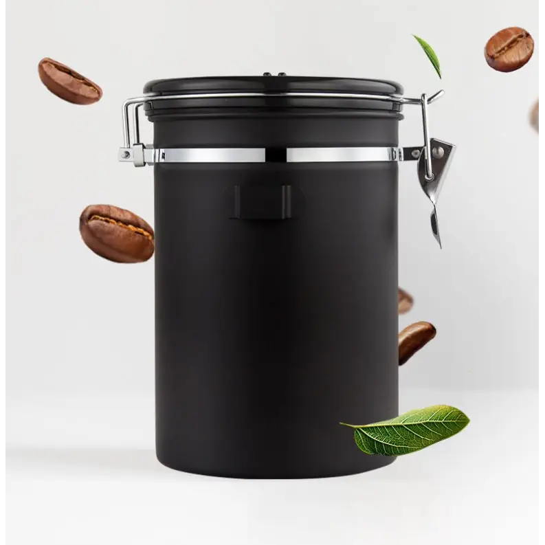 1.2L Storage Container with Spoon - Home & Garden > Storage