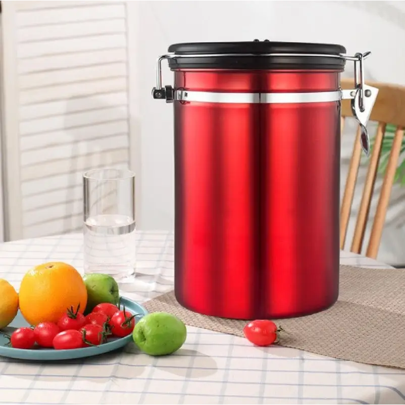 1.2L Storage Container with Spoon - Home & Garden > Storage