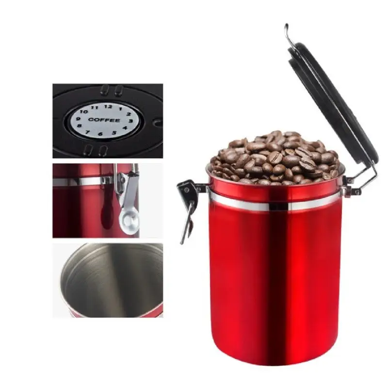 1.5L Storage Container with Spoon - Home & Garden > Storage