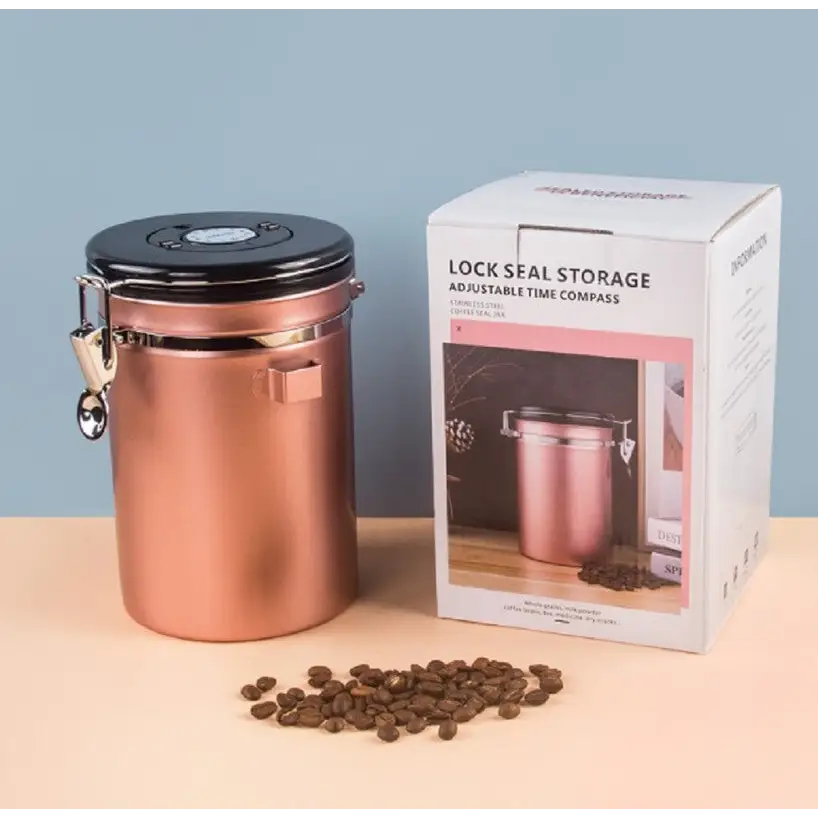 1.5L Storage Container with Spoon - Home & Garden > Storage
