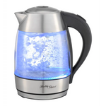 1.7 Litre Glass Kettle with 360 degrees Rotational Base - Appliances > Kitchen Appliances