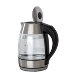 1.7 Litre Glass Kettle with 360 degrees Rotational Base - Appliances > Kitchen Appliances
