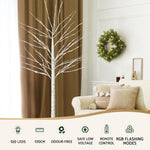 1.7M Christmas Tree 120 RGB LED Lights Jingle Jollys - Occasions > Christmas > Christmas Trees