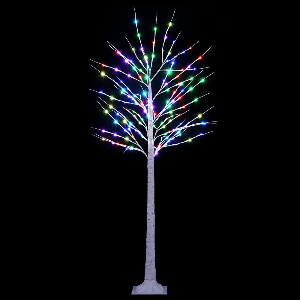 1.7M Christmas Tree 120 RGB LED Lights Jingle Jollys - Occasions > Christmas > Christmas Trees