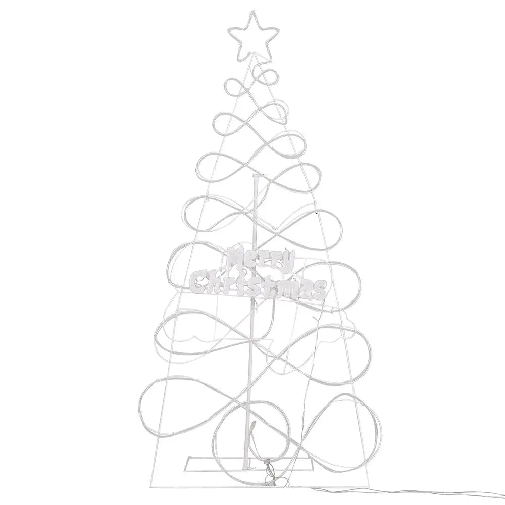 1.7M Christmas Tree 230 LED RGB Motif Lights Jingle Jollys - Occasions > Christmas > Christmas Trees
