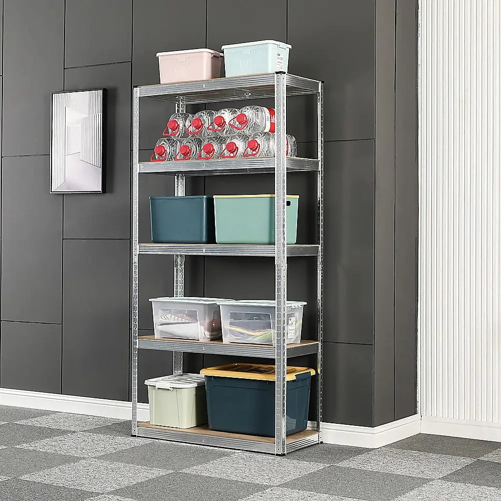 1.8M Warehouse Shelving Racking Steel Pallet Garage Shelves Metal Storage Rack - Furniture > Office