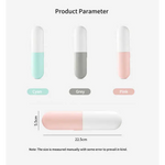 1 Piece Pink Portable UV-C Toothbrush Sterilizer - Rechargeable Travel Case with UV-C Disinfection Compact