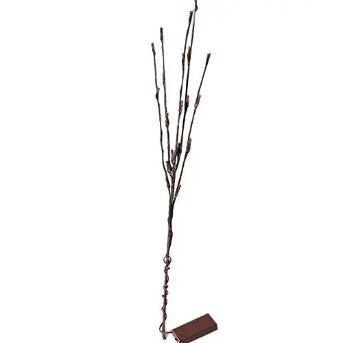1 Set of 50cm H 20 LED Blue Frangipani Tree Branch Stem Fairy Light Wedding Event Party Function Table Vase Centrepiece