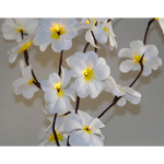 1 Set of 50cm H 20 LED White Frangipani Tree Branch Stem Fairy Light Wedding Event Party Function Table Vase