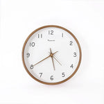 10’’ Clock Wooden Modern Wall Art - Home & Garden > Decor