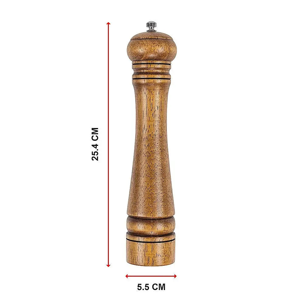 10’’ Manual Pepper Grinder Multipurpose Flavouring Bottle Cruet Kitchen Tools - Home & Garden > Kitchenware