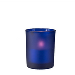 10 Pack Blue Frosted Glass Votive Tealight Candle Holders House Party Cenrepiece Xmas Wedding Decor Glass Candlestick