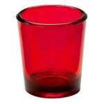 10 Pack Red Glass Votive Tealight Candle Holders House Party Cenrepiece Xmas Wedding Decor Glass Candlestick Party