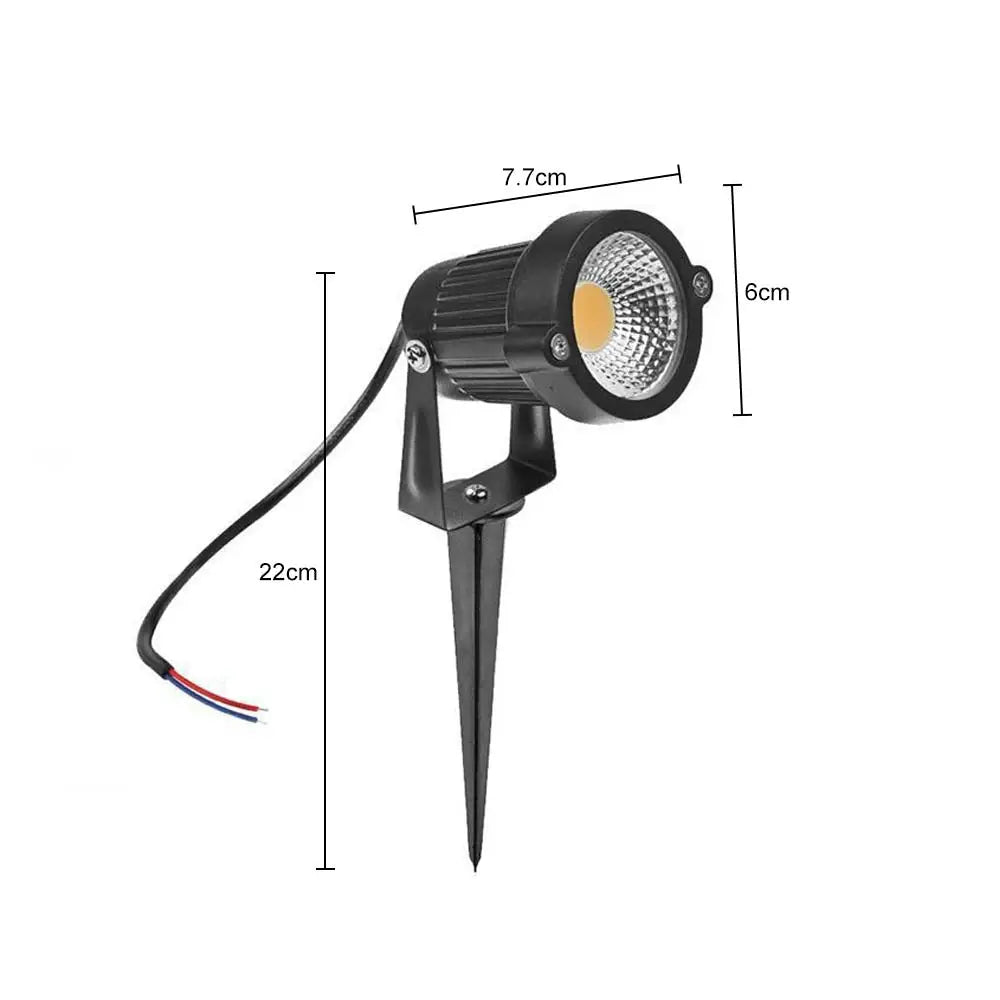 10PCS 12V LED Waterproof Outdoor Garden Spotlights Landscape Light Flood Lights - Home & Garden > Garden Lights