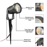 10PCS 12V LED Waterproof Outdoor Garden Spotlights Landscape Light Flood Lights - Home & Garden > Garden Lights