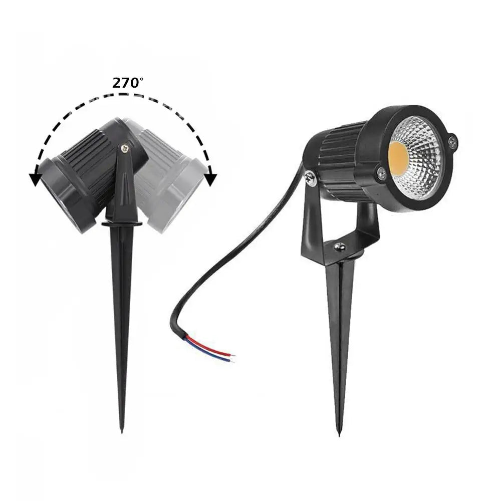 10PCS 12V LED Waterproof Outdoor Garden Spotlights Landscape Light Flood Lights - Home & Garden > Garden Lights