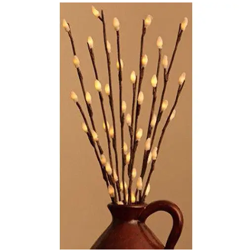 10 Sets of LED Light Bunch Stem - Warm White BATTERY fairy lights - 50cm high 20 bulbs/petals - Home & Garden > Decor >