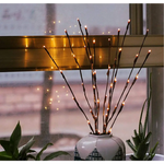 10 Sets of LED Light Bunch Stem - Warm White BATTERY fairy lights - 50cm high 20 bulbs/petals - Home & Garden > Decor >