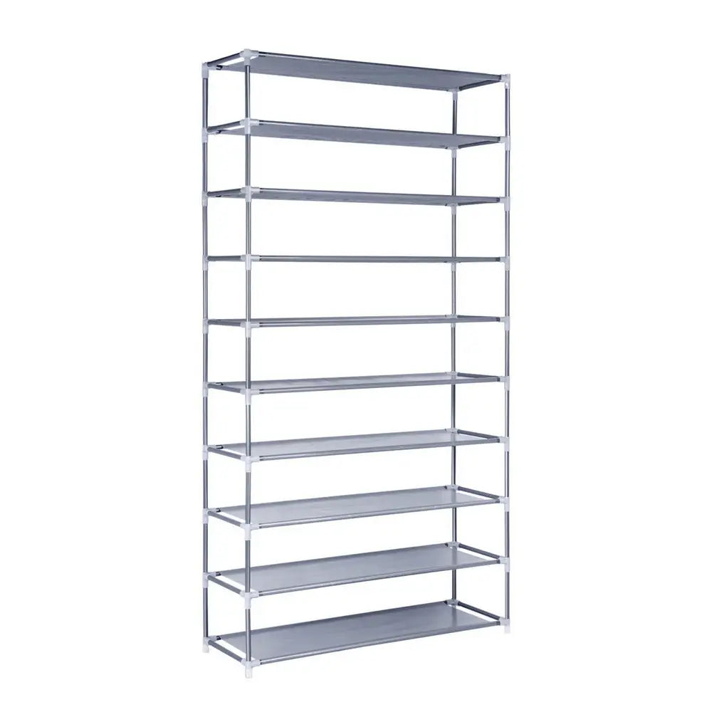 10 Tier Stackable Shoe Rack - Home & Garden > Storage