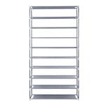 10 Tier Stackable Shoe Rack - Home & Garden > Storage