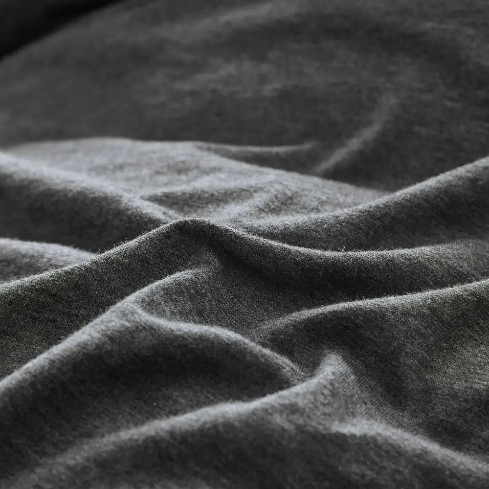 100% Jersey Cotton Soft Stretchy Breathable Fitted Sheet - Black Marble - Double Size - Home & Garden > Bedding > Bed