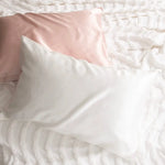 100% Mulberry Silk White Standard Pillowcase by Renee Taylor - Home & Garden > Bedding > Pillowcases