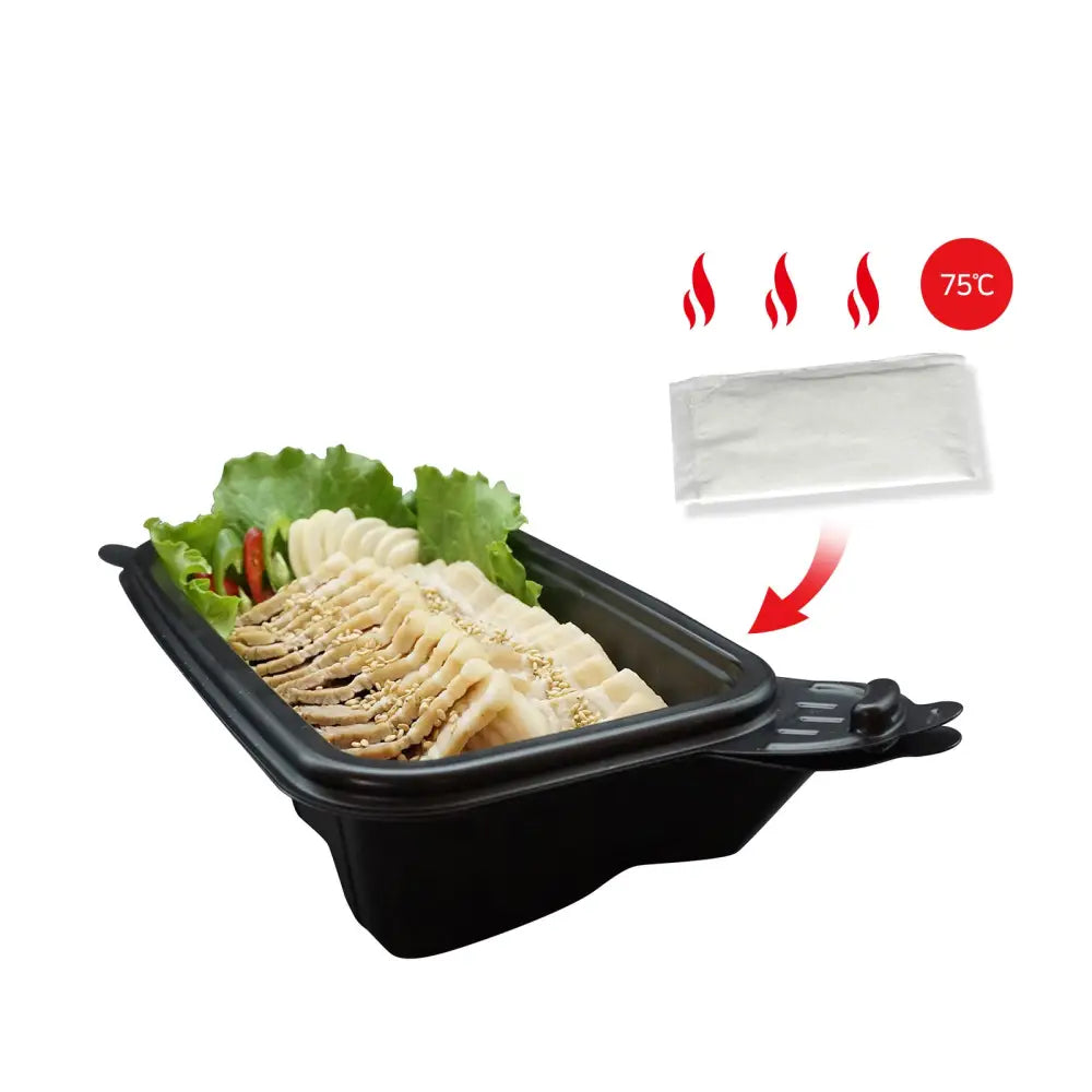 100 Pack Dalat Heating Lunch Box Container 26cm A + Heating Bag - Home & Garden > Kitchenware