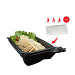 100 Pack Dalat Heating Lunch Box Container 26cm A + Heating Bag - Home & Garden > Kitchenware
