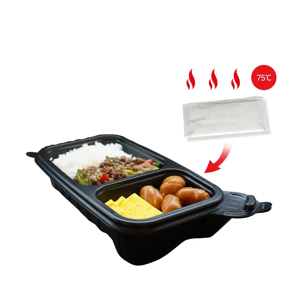 100 Pack Dalat Heating Lunch Box Container 26cm B + Heating Bag - Home & Garden > Kitchenware