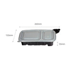 100 Pack Dalat Heating Lunch Box Container 26cm B - Home & Garden > Kitchenware