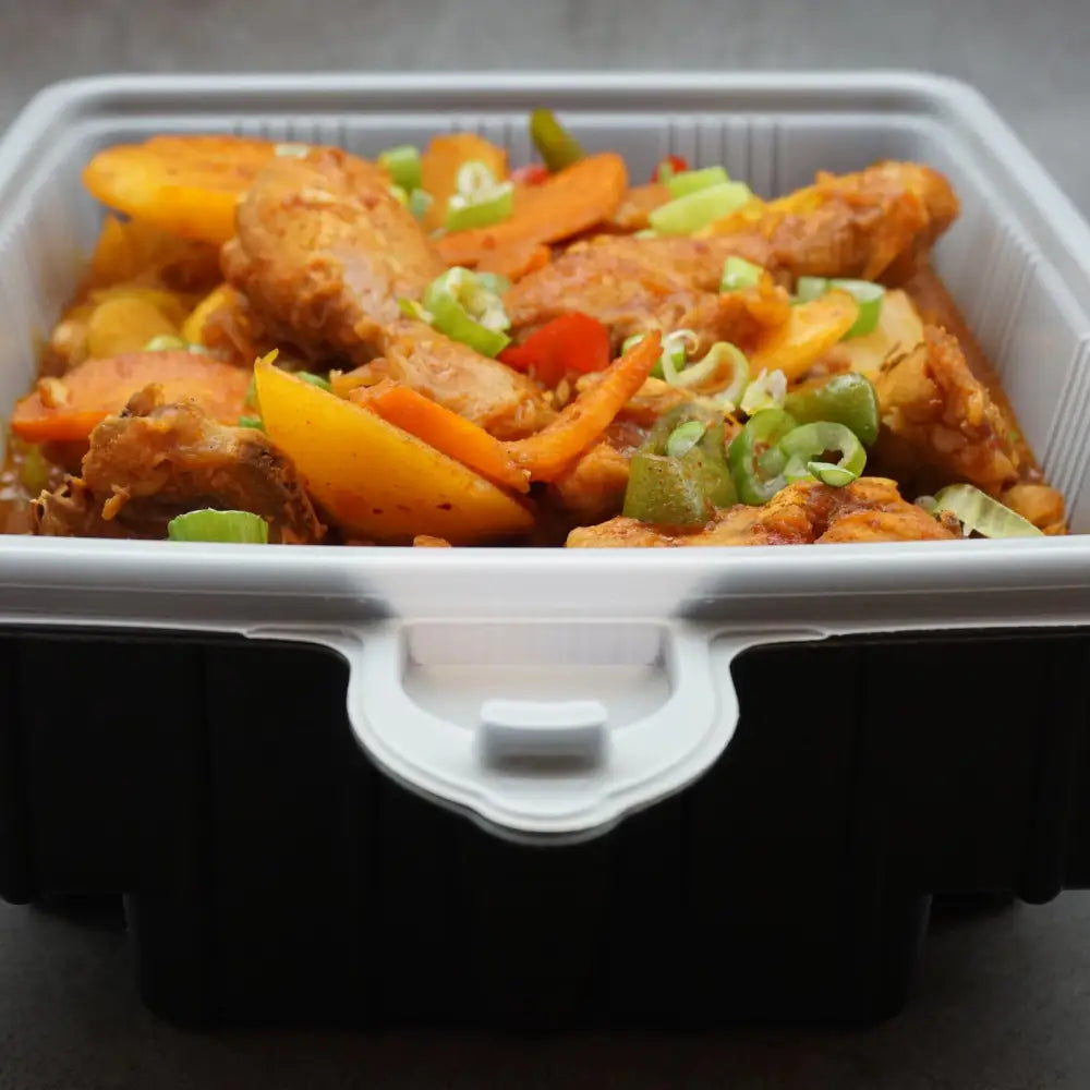 100 Pack Dalat Heating Lunch Box Container 26cm B - Home & Garden > Kitchenware