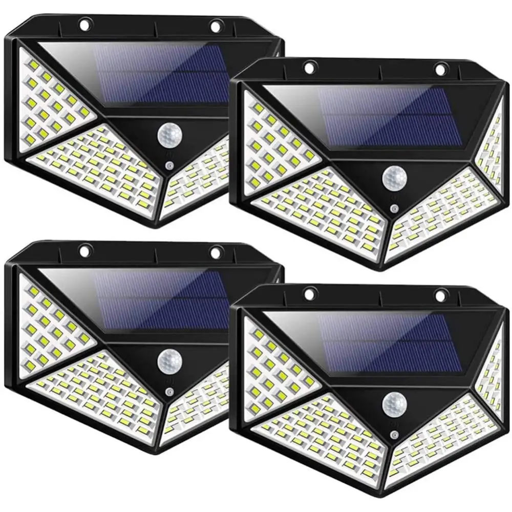 100 Waterproof LED Solar Fairy Light Outdoor with 8 Lighting Modes for Home,Garden and Decoration (4 pack) - Home &