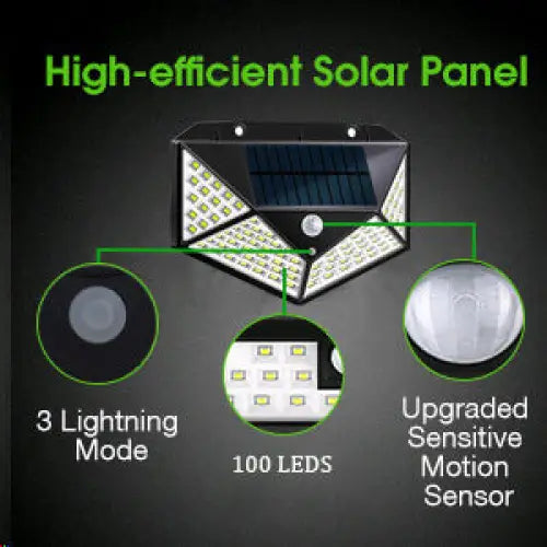 100 Waterproof LED Solar Fairy Light Outdoor with 8 Lighting Modes for Home,Garden and Decoration (4 pack) - Home &