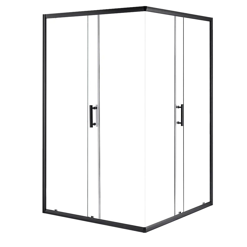 1000 x 900mm Sliding Door Nano Safety Glass Shower Screen By Della Francesca - Furniture > Bathroom > Shower Heads &