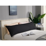 1000TC Premium Ultra Soft Body Pillowcase - Black - Home & Garden > Bedding