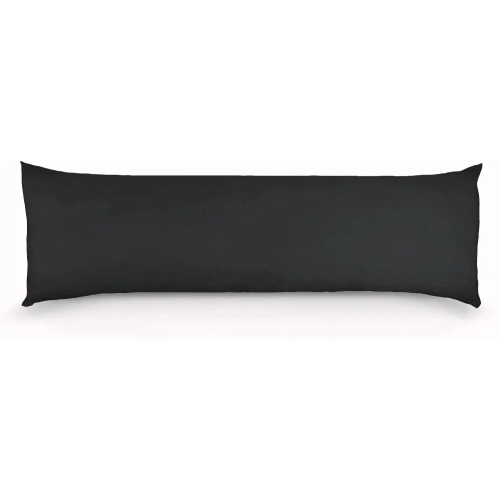 1000TC Premium Ultra Soft Body Pillowcase - Black - Home & Garden > Bedding