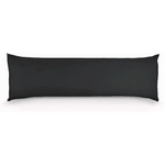 1000TC Premium Ultra Soft Body Pillowcase - Black - Home & Garden > Bedding