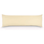 1000TC Premium Ultra Soft Body Pillowcase - Yellow Cream - Home & Garden > Bedding