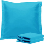 1000TC Premium Ultra Soft European Pillowcases 2-Pack Light Blue - Home & Garden > Bedding > Pillowcases