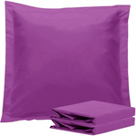 1000TC Premium Ultra Soft European Pillowcases 2-Pack Purple - Home & Garden > Bedding > Pillowcases