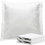 1000TC Premium Ultra Soft European Pillowcases 2-Pack White - Home & Garden > Bedding > Pillowcases